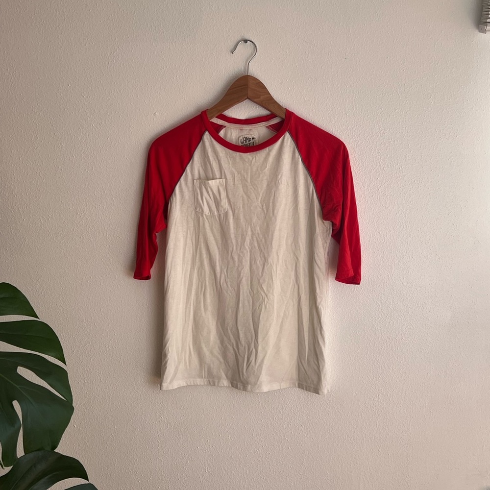 Women’s Camp “Feelin Alive in 75” Baseball Tee